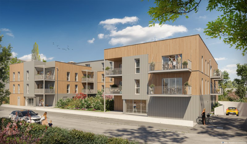 Construction biosourcée d'une résidence au cœur d'Angers — 1