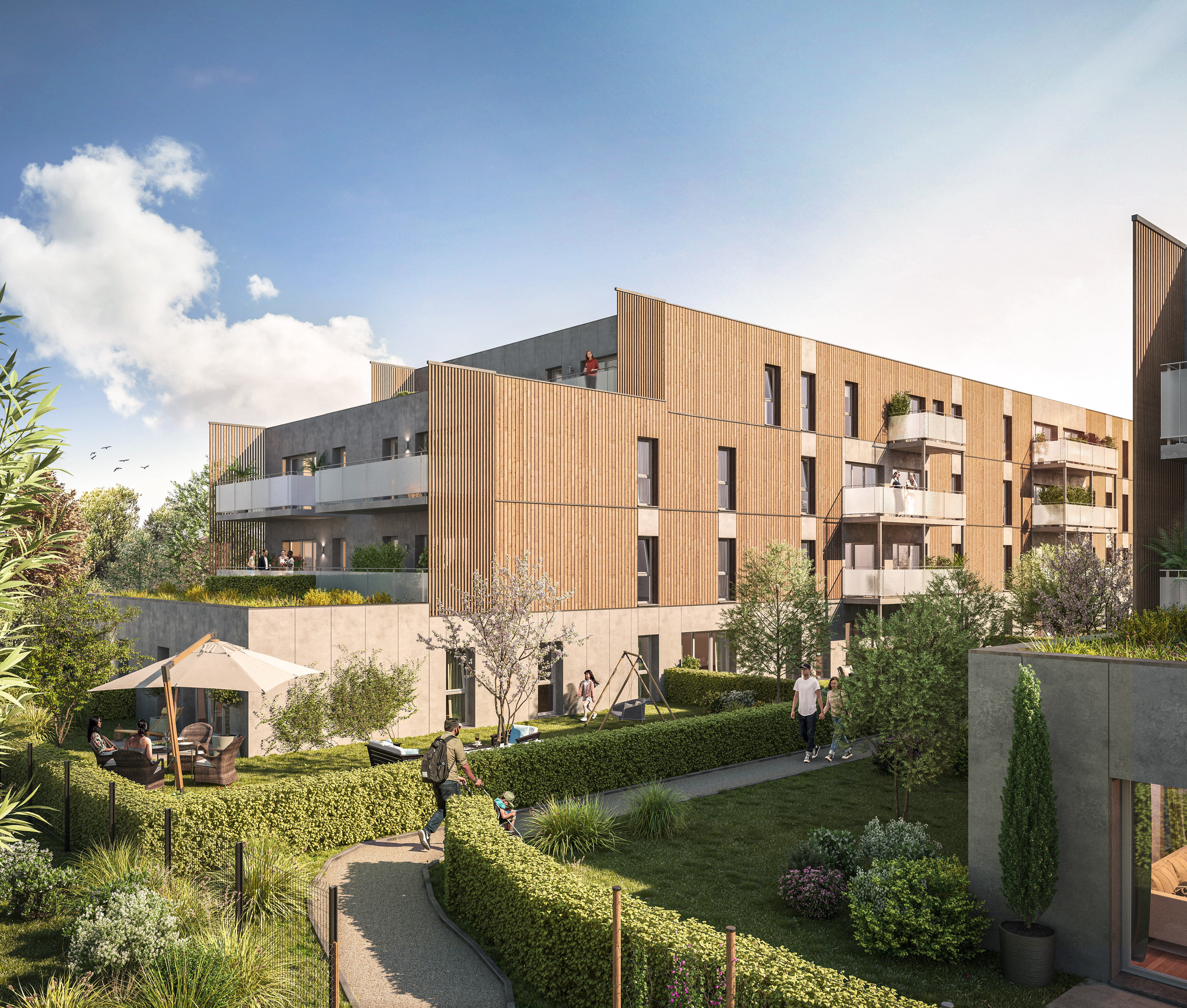 Construction biosourcée d'une résidence à Erquinghem-Lys — 1