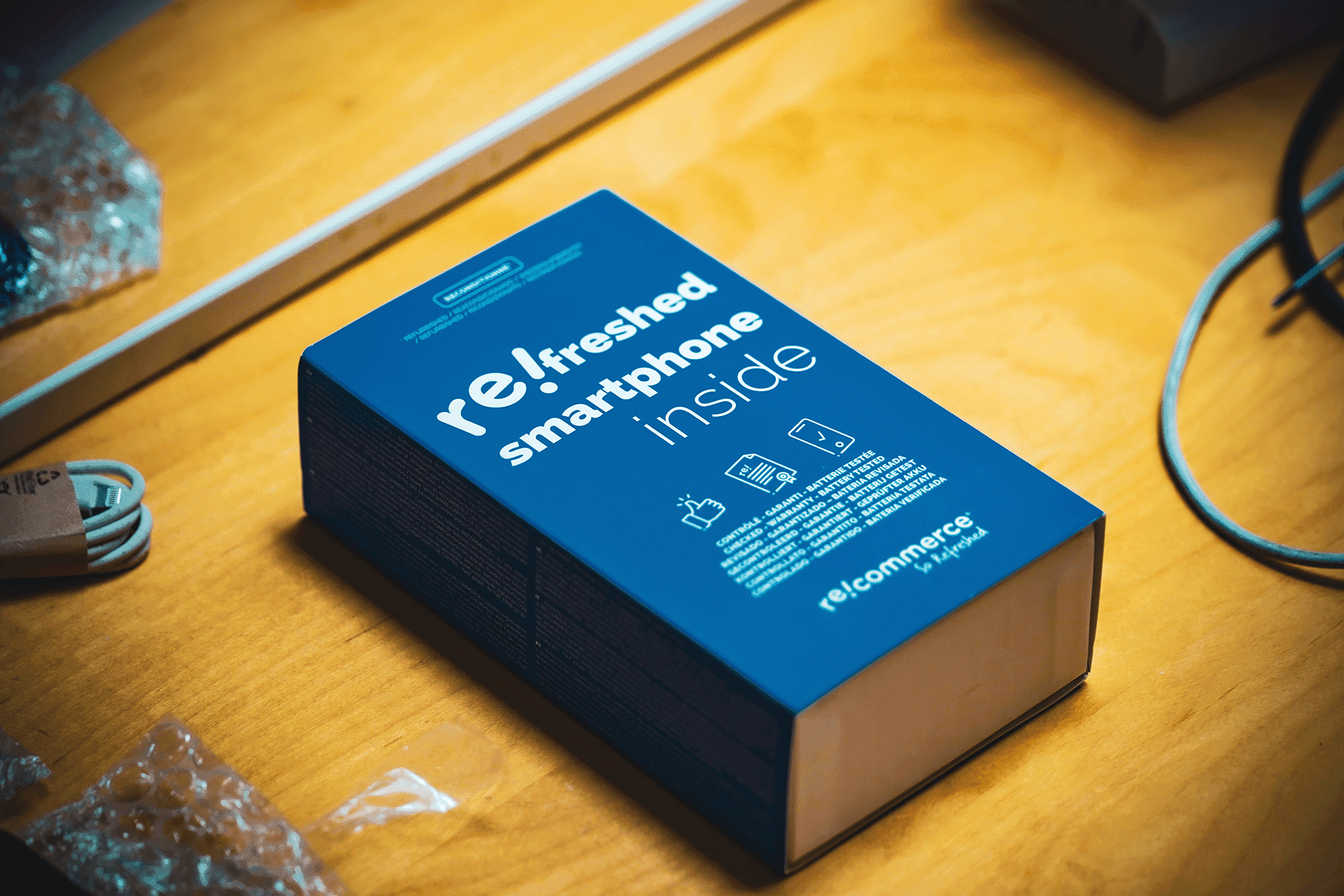 Recommerce : Reconditionnement d'appareils électroniques — 1